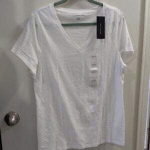 Tommy Hilfiger White Short Sleeve Tee